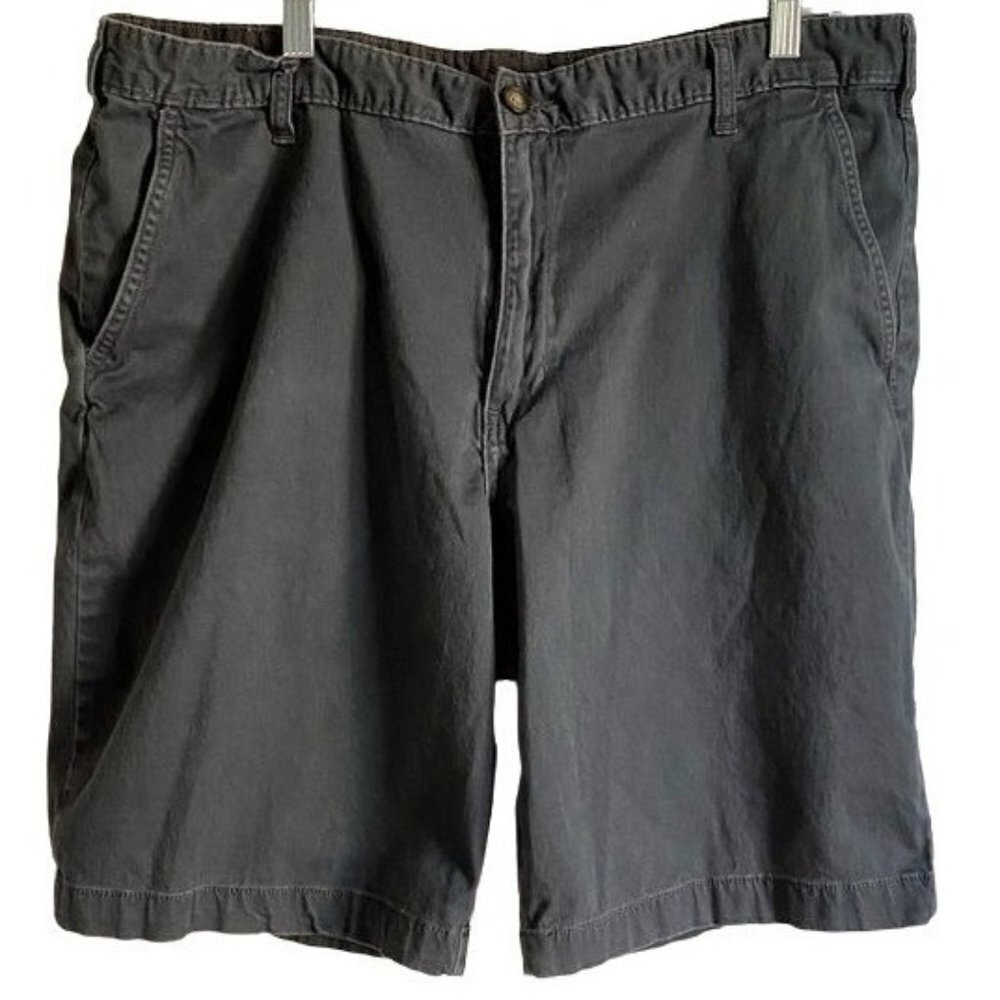 George Faded Black Mens Shorts with Pockets Size 38